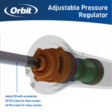 Professional Pressure-Regulating Spray Heads with Flush Caps