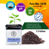 GroEzy™ 1.5 Gallon Prefilled 70/30 Coco Perlite Grow Bag