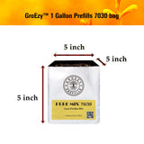 GroEzy™ 1 Gallon Prefilled 70/30 Coco Perlite Grow Bag