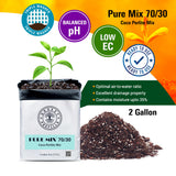 GroEzy™ 2 Gallon Prefilled 70/30 Coco Perlite Grow Bag