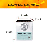 GroEzy™ 2 Gallon Prefilled 70/30 Coco Perlite Grow Bag