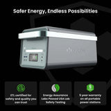 Yoshino B4000 Power Station with 3*SP200 Solar Panel