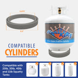 Flame King Propane Tanktire Ring Base Tank Holder
