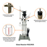 Ai Glass Reactor Ai 5L Single Jacketed - 115V/230V Compatible