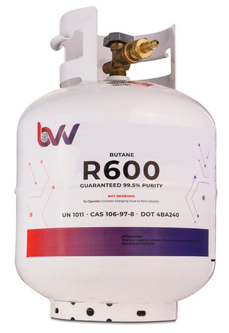 BVV™ 20LB High Purity USA N-Butane R600 - 99.5% Guaranteed - Gas Price Only