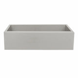 RCS 32-Inch Outdoor Farm House Stainless Steel Sink With Hold and Cold Faucet - RSNK3A