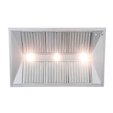 RCS 48 Inch 1200 CFM Stainless Steel Vent Hood - RVH48