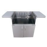 American Renaissance Grills 30 Inch Stainless Steel Grill Cart