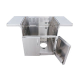 American Renaissance Grills 30 Inch Stainless Steel Grill Cart