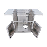 American Renaissance Grills 30 Inch Stainless Steel Grill Cart