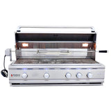 RCS Cutlass Pro 42 Inch 4 Burner Built-In Gas Grill with Flame Tamers