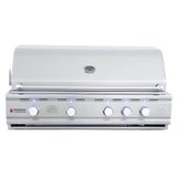 RCS Cutlass Pro 42 Inch 4 Burner Built-In Gas Grill with Flame Tamers