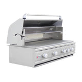 RCS Cutlass Pro 42 Inch 4 Burner Built-In Gas Grill with Flame Tamers