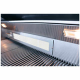 RCS Cutlass Pro 42 Inch 4 Burner Freestanding Gas Grill with Flame Tamers