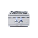 RCS Cutlass Pro Series Built-In Power Burner With Stainless Steel Lid - RSB3A