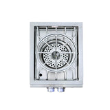 RCS Cutlass Pro Series Built-In Power Burner With Stainless Steel Lid - RSB3A