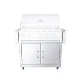 RCS 30 Inch Cutlass Pro Stainless Steel Freestanding Grill Cart