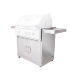 RCS 30 Inch Cutlass Pro Stainless Steel Freestanding Grill Cart