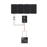 Solar Suitcase 220W Lightweight Portable Solar Panel
