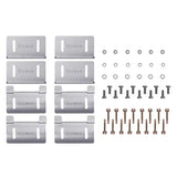 Renogy Solar Panel Mounting Curved Z Bracket -- Set of 4