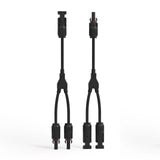 Solar Connectors Y Branch Parallel Adapter Cable MMF+FFM Pair