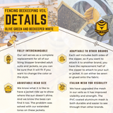 Round or Fencing Beekeeping Veil