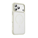Premium Magnetic Charging Frosted Shockproof Phone Case for IPhone 17 Air 16 15 14 Plus Pro Max Skin Feeling Rugged Armor Cover