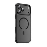 Premium Magnetic Charging Frosted Shockproof Phone Case for IPhone 17 Air 16 15 14 Plus Pro Max Skin Feeling Rugged Armor Cover