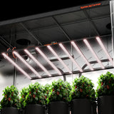 Spider Farmer SE1200 1200W Full Spectrum LED Grow Light with Samsung LM301H EVO Diodes and Bluetooth + WiFi SmartAPP Control