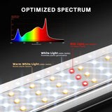 Spider Farmer SE1500 150W Dimmable Full Spectrum LED Grow Light with Samsung LM301H EVO Diodes