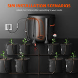 Spider Farmer Automatic Drip Irrigation System with Water Pump and 8 Drip Emitters