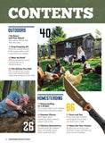 Backwoods Survival Guide - Living Off The Land No. 28: 200 Tips, Tarp Shelters, Dakota Fire Hole, DIY Backyard Camp, Summer Checklist, Walking Sticks, Hiking Safety, Fire-Starting Gear & More!