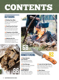 Backwoods Survival Guide - Living Off The Land No. 29: Bone Broth, Natural Navigation, Small Space Gardening, Ticks, DIY Cleaners, Outdoor Workshop, Eating Trees, Boot Selection, Gear Guide & More!