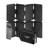 BougeRV 100W N-Type Fiberglass Foldable Portable Solar Panel