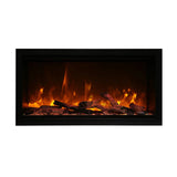 Amantii Symmetry SYM-74-XT Built in Smart Extra Tall Outdoor Electric Fireplace