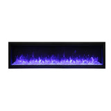 Amantii Symmetry SYM-34-XT Built in Smart Extra Tall Outdoor Electric Fireplace