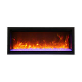 Amantii Symmetry SYM-74-XT Built in Smart Extra Tall Outdoor Electric Fireplace