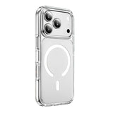 Premium Magnetic Charging Frosted Shockproof Phone Case for IPhone 17 Air 16 15 14 Plus Pro Max Skin Feeling Rugged Armor Cover