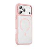 Premium Magnetic Charging Frosted Shockproof Phone Case for IPhone 17 Air 16 15 14 Plus Pro Max Skin Feeling Rugged Armor Cover