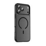 Premium Magnetic Charging Frosted Shockproof Phone Case for IPhone 17 Air 16 15 14 Plus Pro Max Skin Feeling Rugged Armor Cover