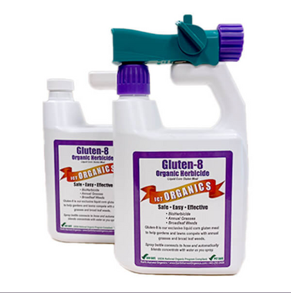 Gluten-8 Liquid Corn Gluten Meal - 32 oz Hose End - Set of 2