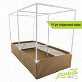 DIY Living Soil Fabric Bed