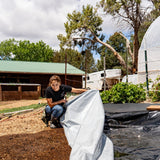 Silage Tarp - 6 mil Reversible Black & White