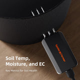 Spider Farmer GGS AC10 Power Strip with 10 Outlets and Temperature, Humidity, and VPD Monitoring