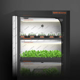 Spider Farmer SF600 and Growshelves Combo - Indoor LED Grow Light and Metal Plant Stand with Plant Trays