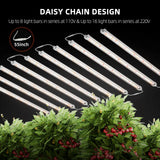 Spider Farmer Glow80 80W LED Grow Light and Metal Plant Stand with Trays
