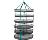 STACK!T Drying Rack w/Clips, 3 ft, 6 Tier With Center Support Strap