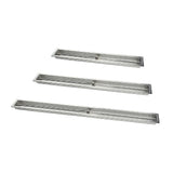 Hearth Products Controls 72" Stainless Steel Trough Burner with pan