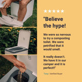 Trelino Evo L Composting & Camping Toilet