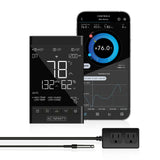 AC Infinity CONTROLLER 79 PRO, Independent Programs for Two Devices, Dynamic VPD, Temperature, Humidity, Scheduling, Data App, Bluetooth + WiFi